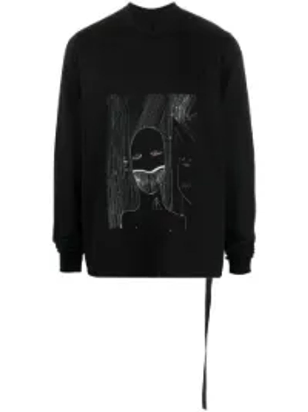 graphic-print crew neck sweatshirt