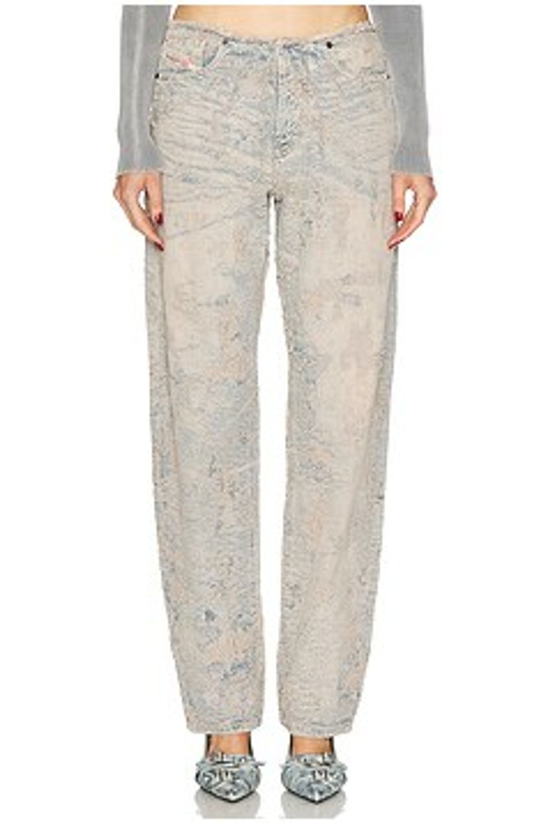 Low Rise Straight Leg Jeans