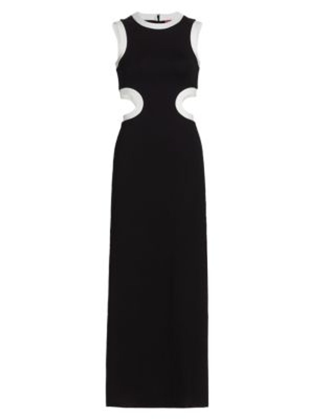 Dolce Waist-Cutout Maxi Dress