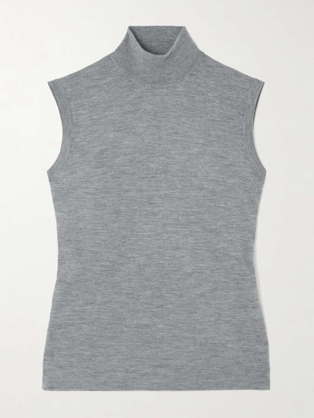 Lucy cashmere turtleneck vest