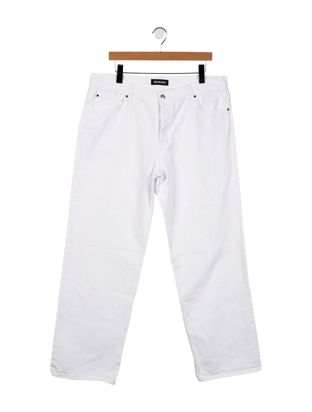 Mid-Rise Wide Leg Jeans