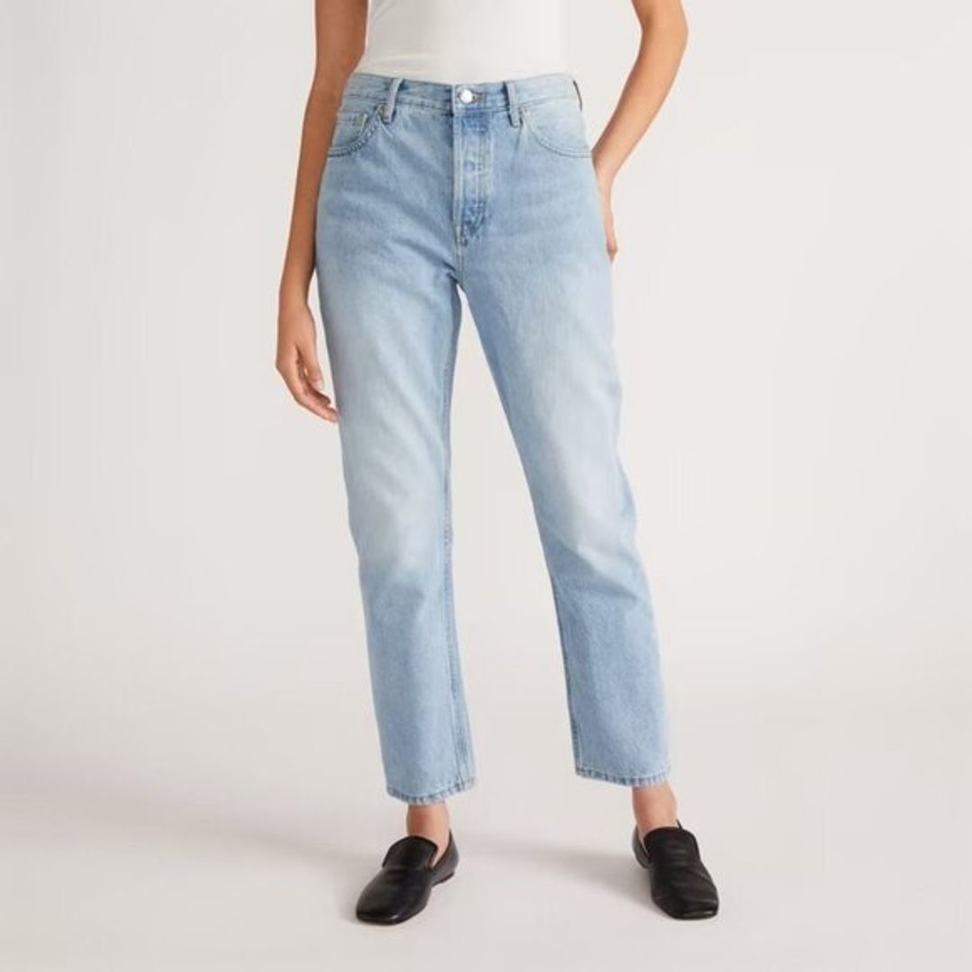 The 90’s Cheeky Jean Crop Button Fly