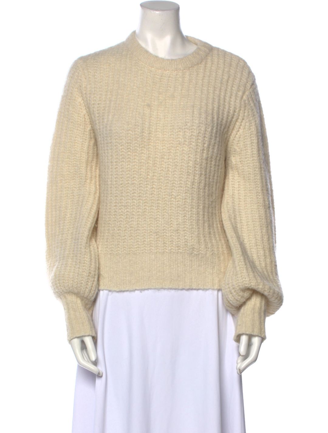 Reformation Alpaca Crew Neck Sweater
