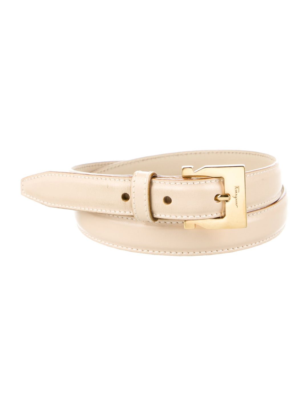 Skinny Leather Belt
