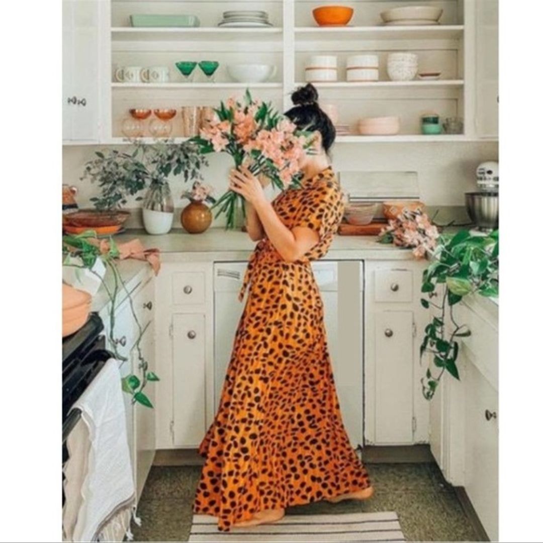 Anthro Porridge Vianne Maxi Shirtdress