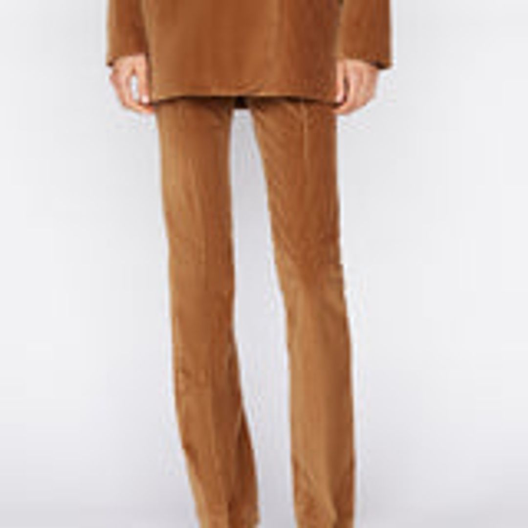 Pintuck Cord Trouser