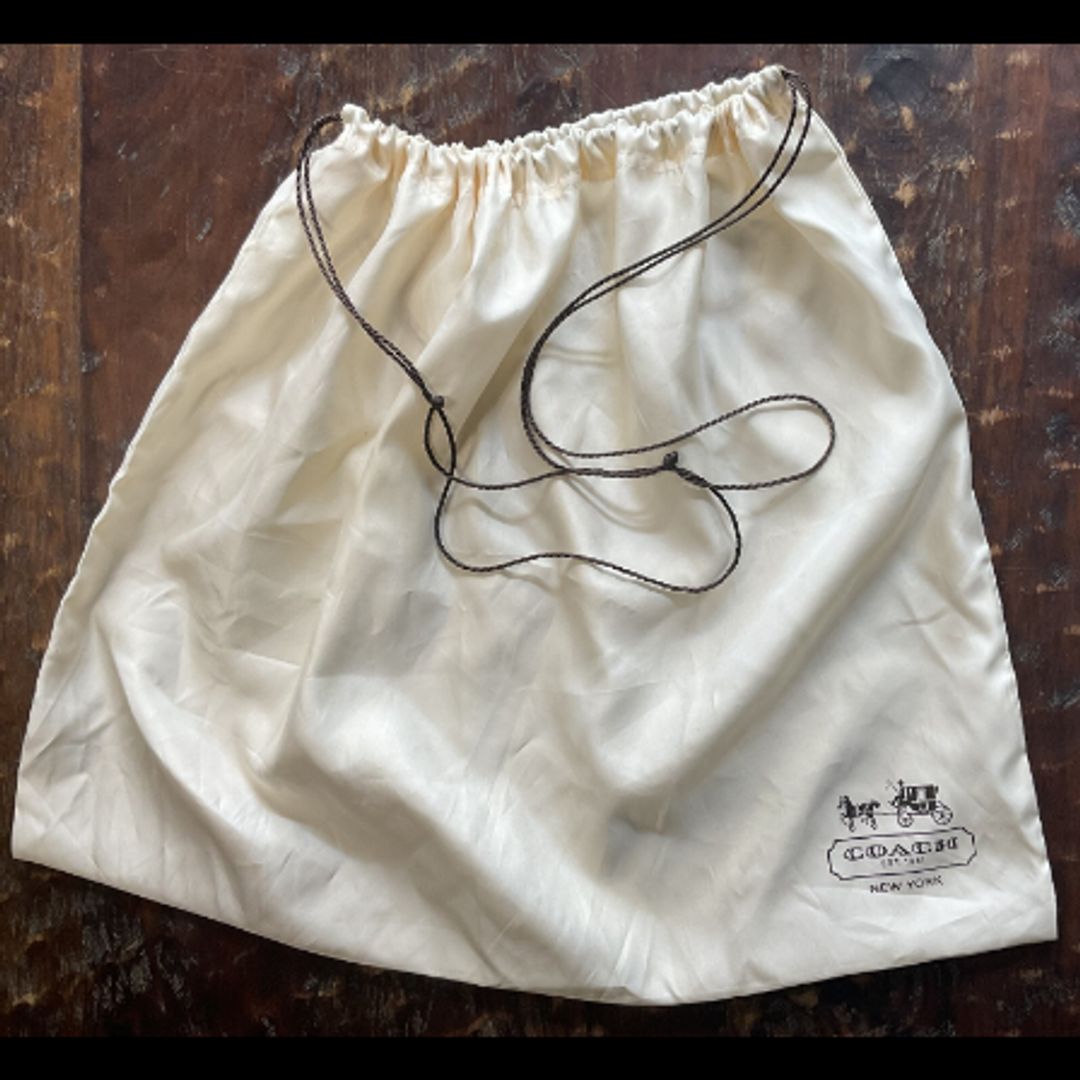 Coach New York Large Storage Cover Dust Bag Drawstring