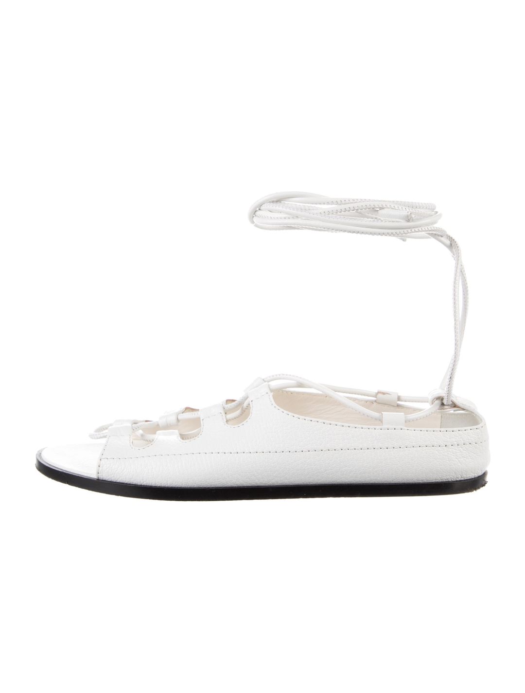 The Row Leather Gladiator Sandals