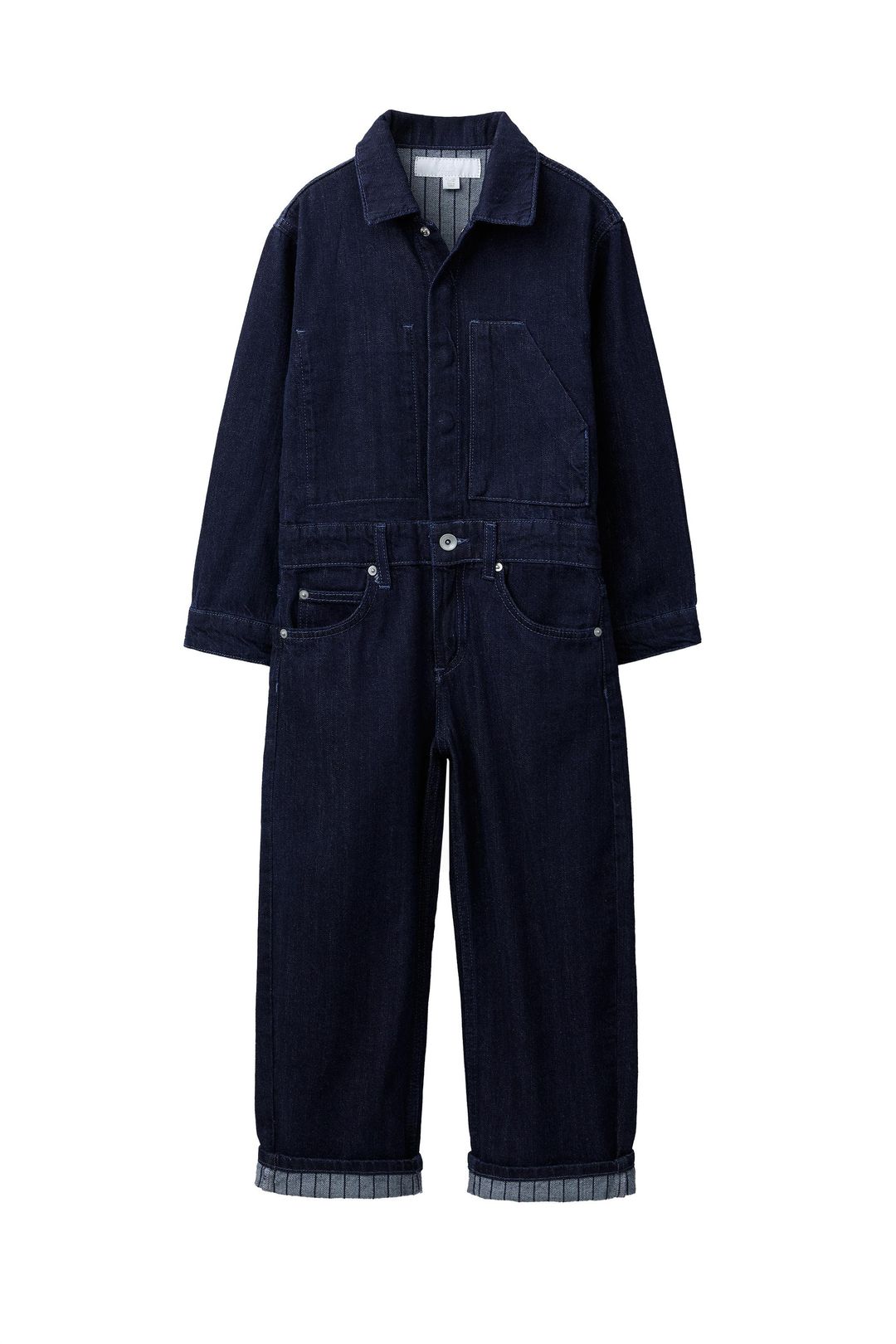 TRF OVERSIZED DENIM JUMPSUIT