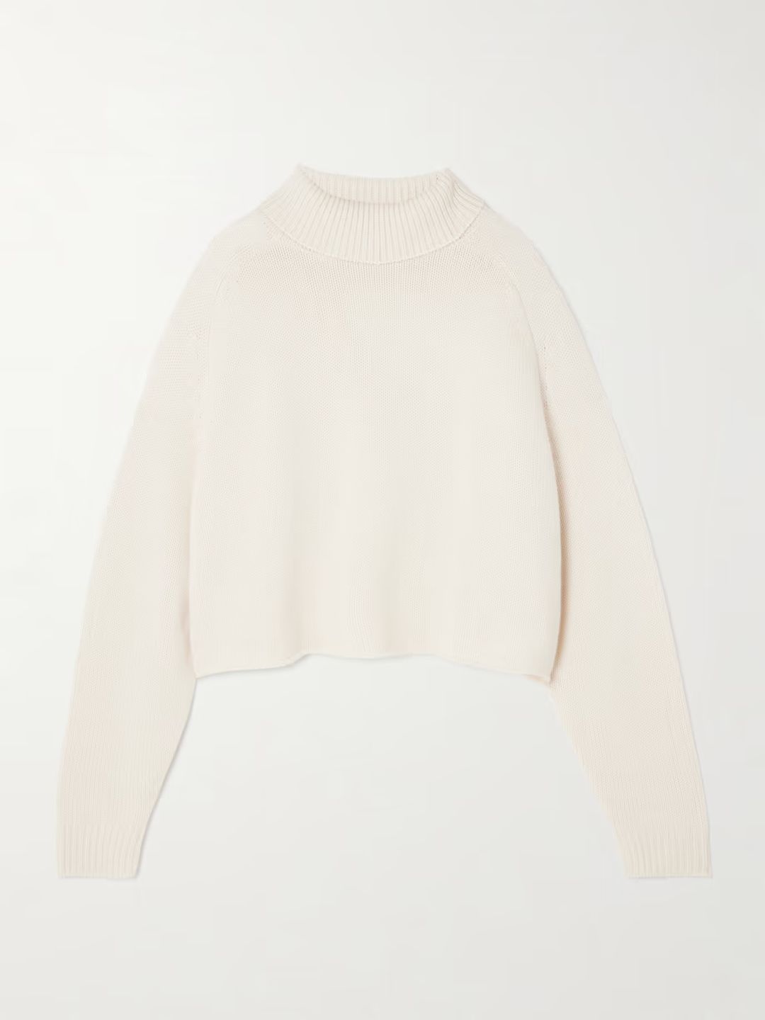 Cathie cropped cashmere turtleneck sweater