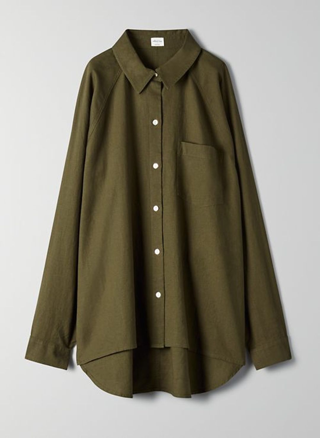 BOYFRIEND BUTTON-UP SHIRT