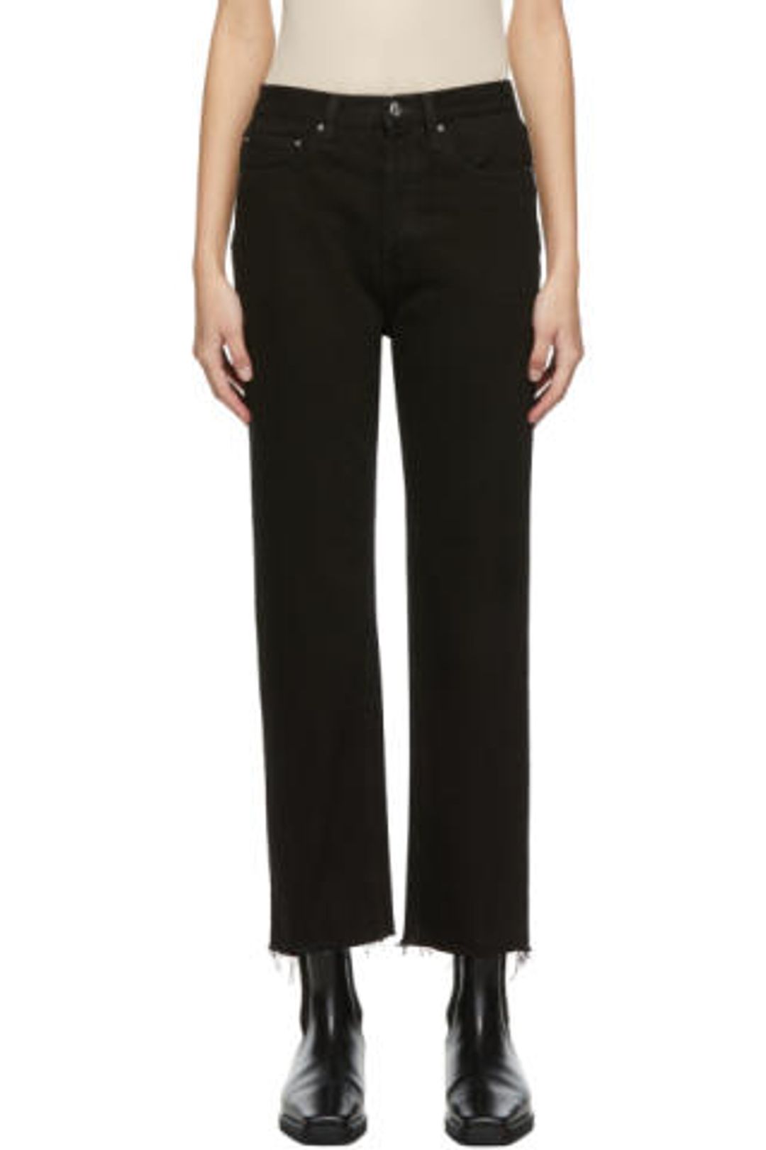 Classic cut denim black #7