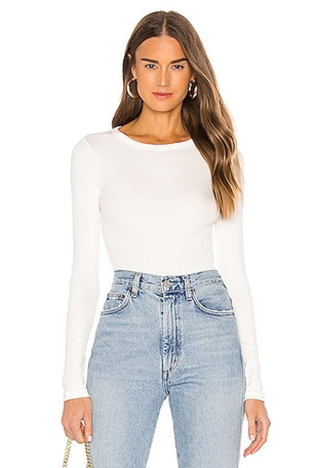 Leila Bodysuit Crew Neck Long Sleeve #6