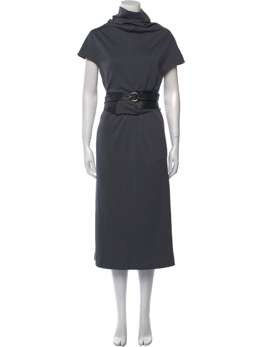 Celine Virgin Wool Midi Length Dress