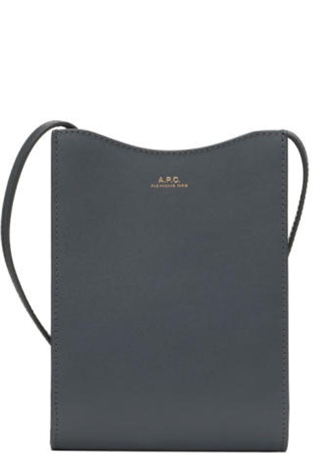 A.P.C. Gray Jamie Shoulder Bag