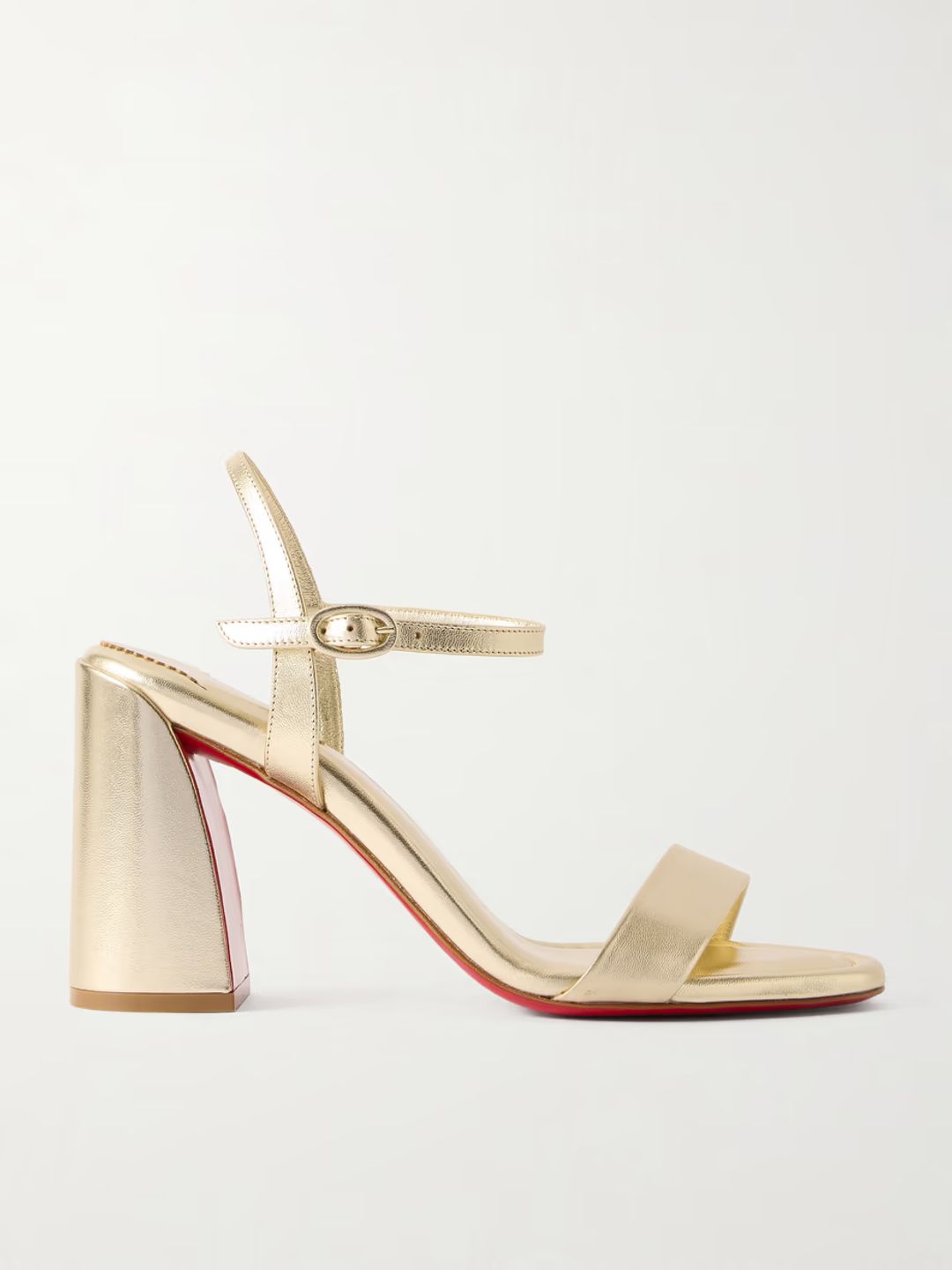 Miss Jane 85 metallic leather sandals