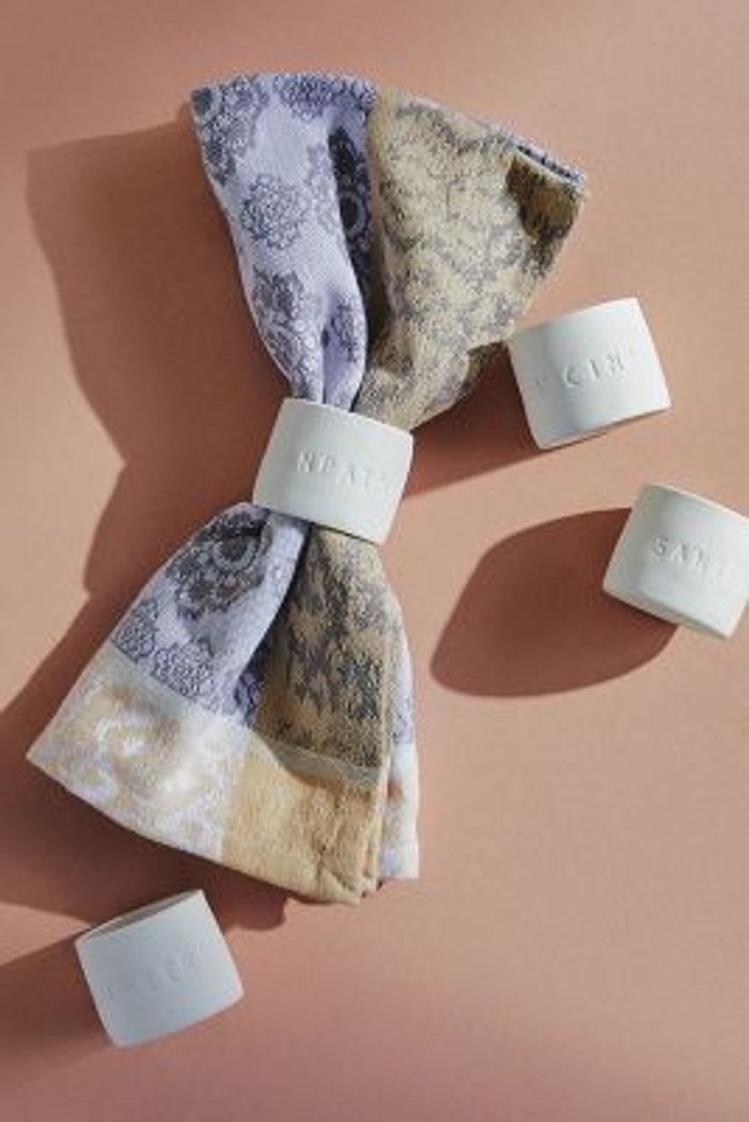 Heartfelt by Anthropologie Cheers To You Napkin Rings