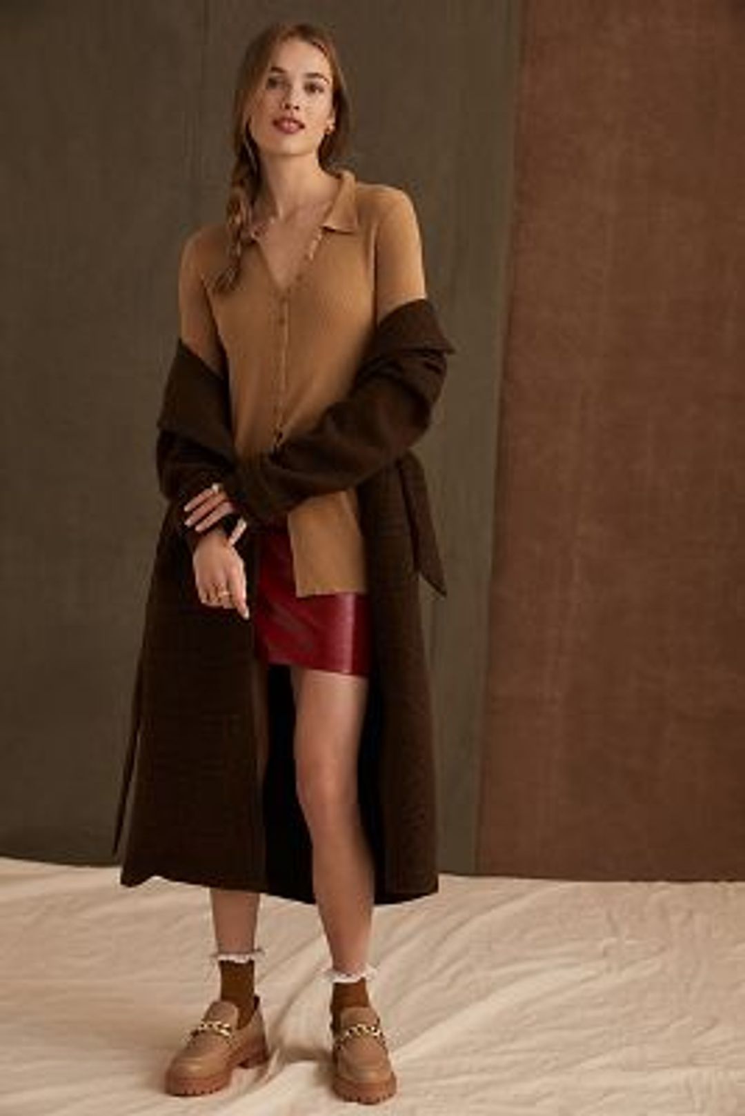 Maeve Ribbed Slim Cardigan