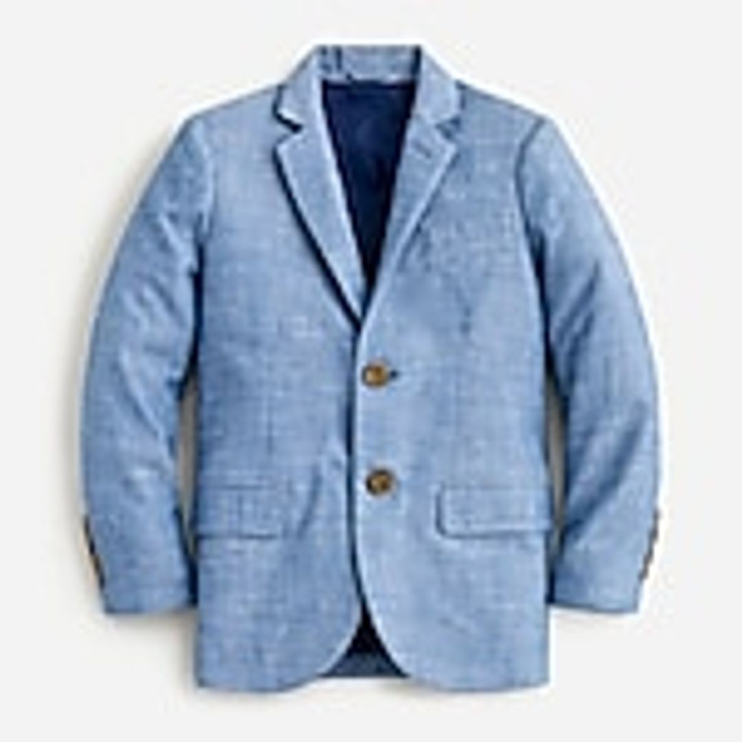 Boys' Ludlow jacket in chambray