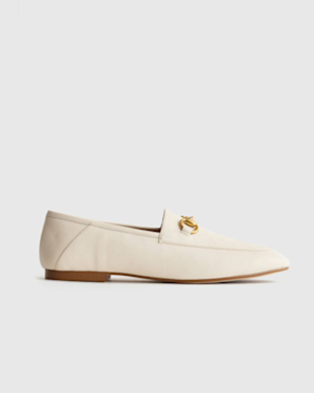 Italian Leather Horsebit Loafer Mule