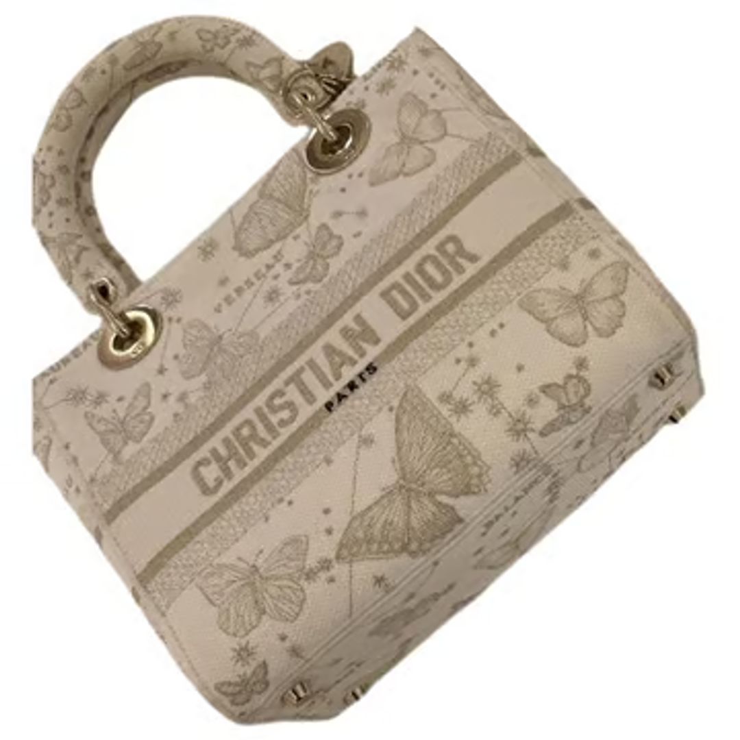 Lady Dior cloth tote