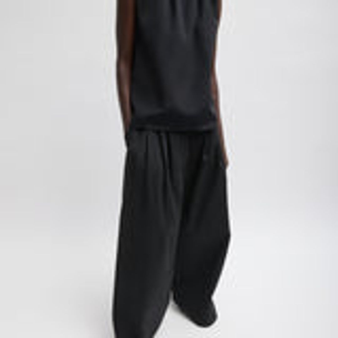 Bio Twill Triple Pleat Pant