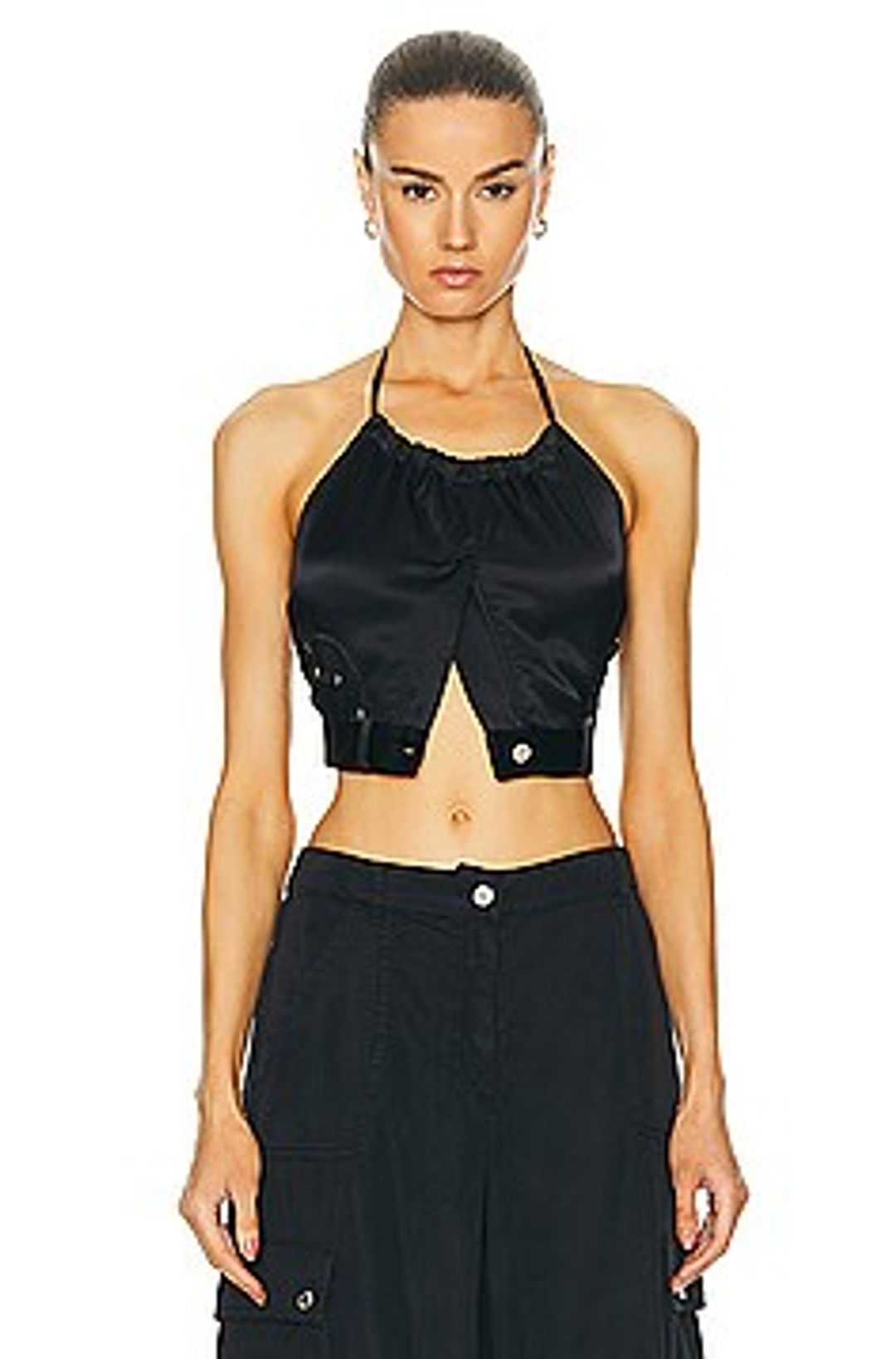 Halter Cropped Tank Top