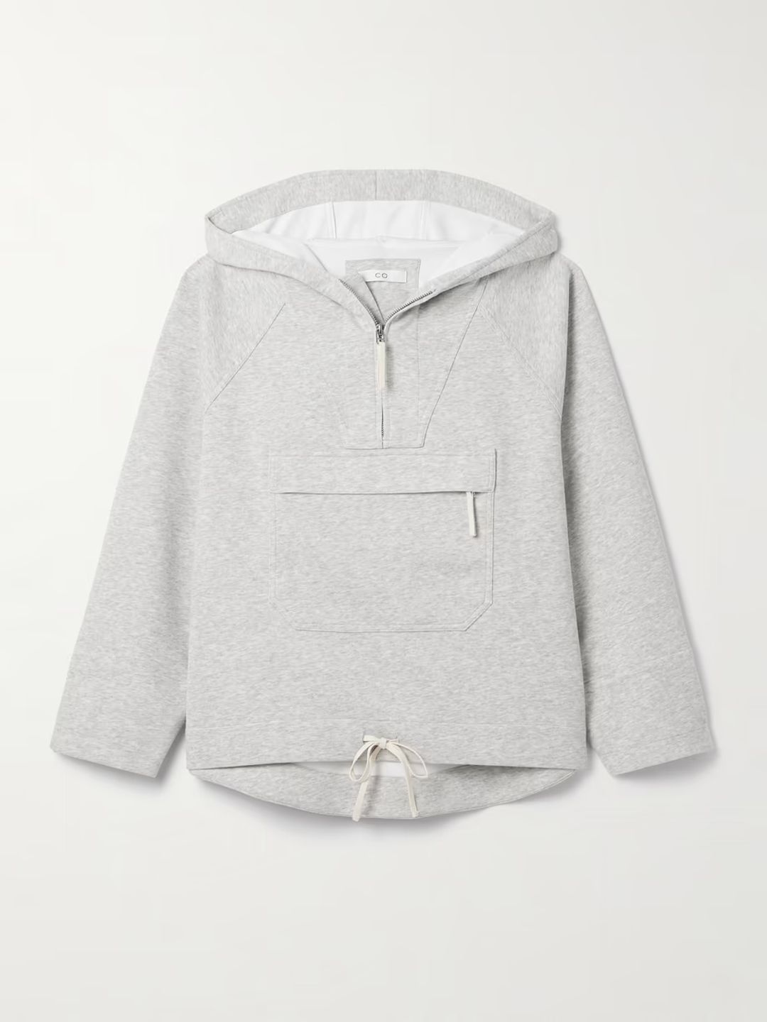 Cotton and TENCEL™-blend jersey hoodie