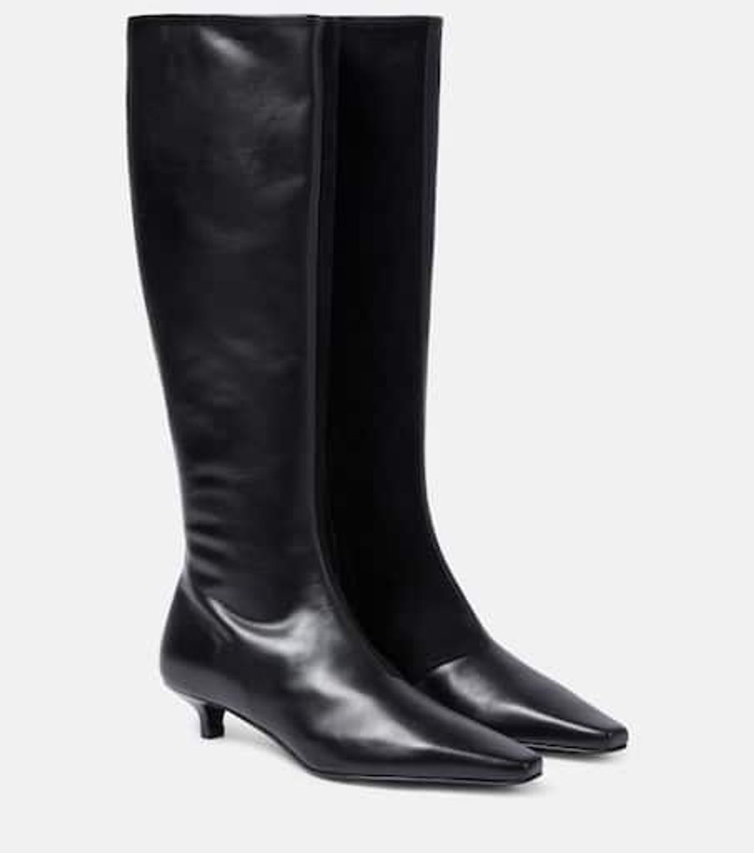 Totême Leather knee-high boots