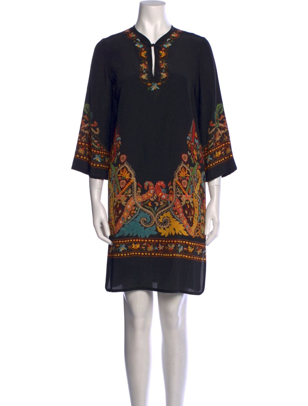 Etro Printed Knee-Length Dress