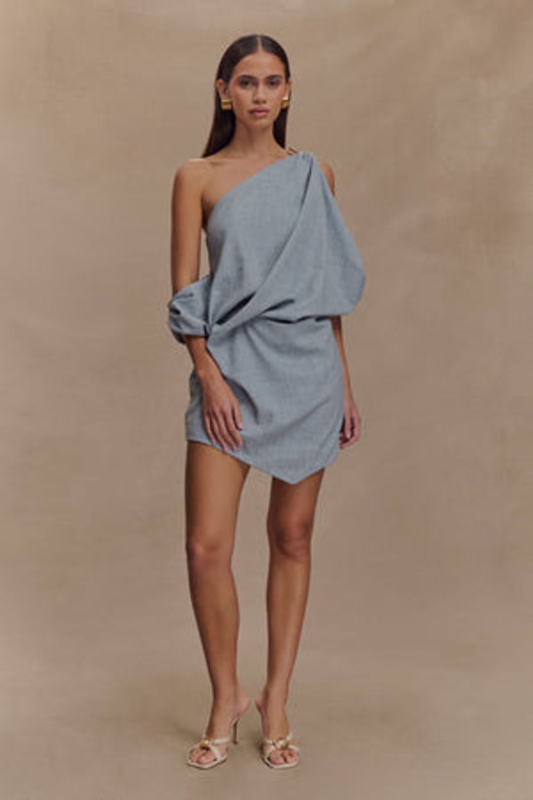 Gabriella Draped Mini Dress