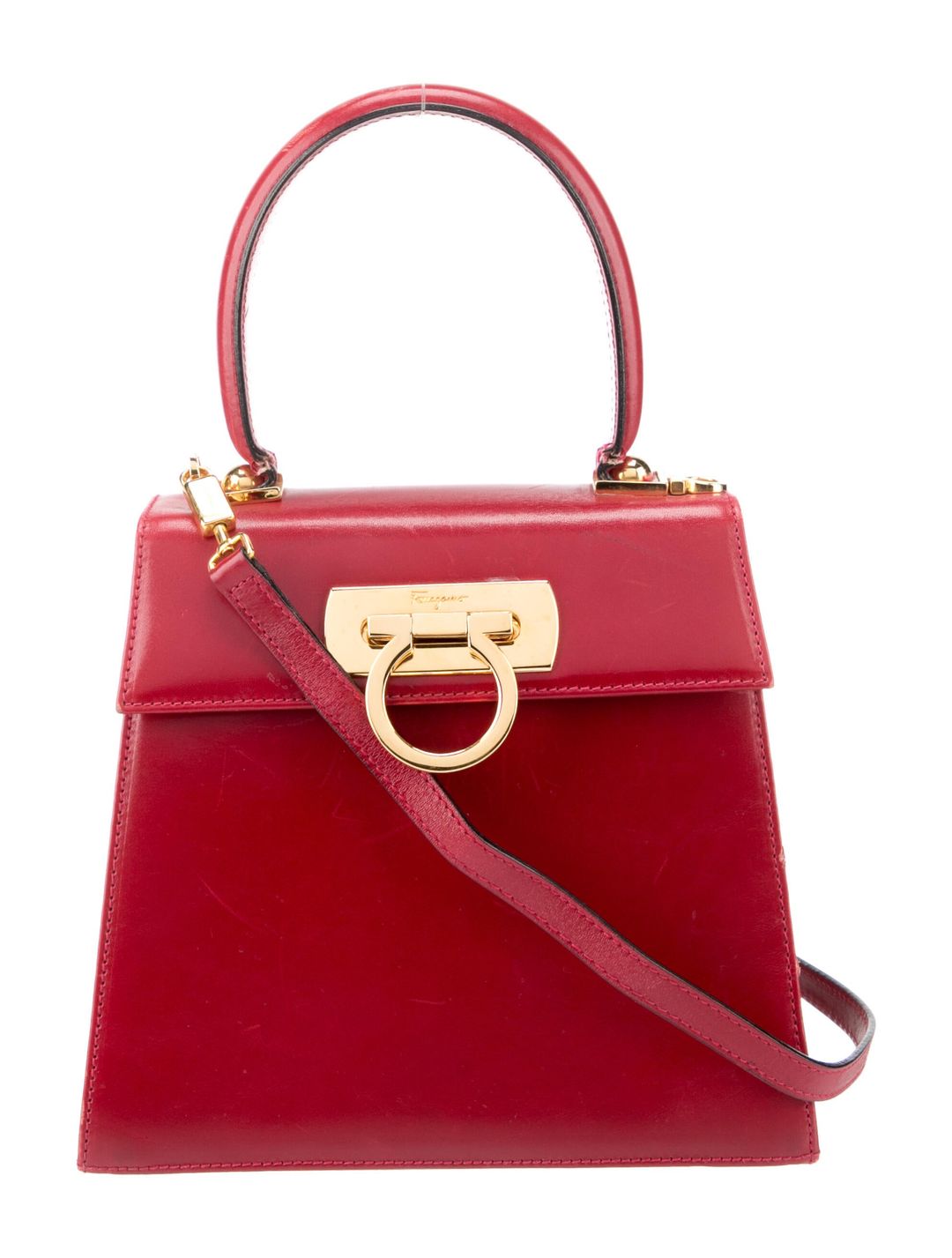 Salvatore Ferragamo Leather Handle Bag