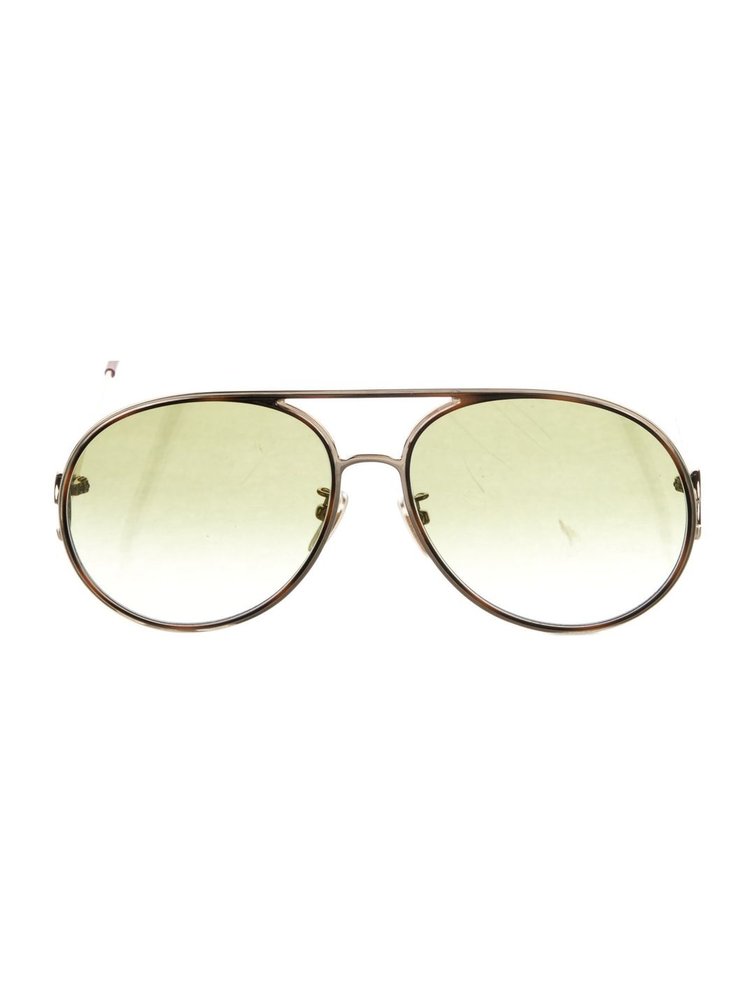 Chloé Aviator Gradient Sunglasses