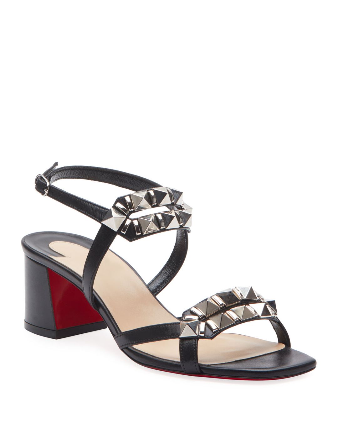 Galerietta 55mm Leather Red Sole Sandals