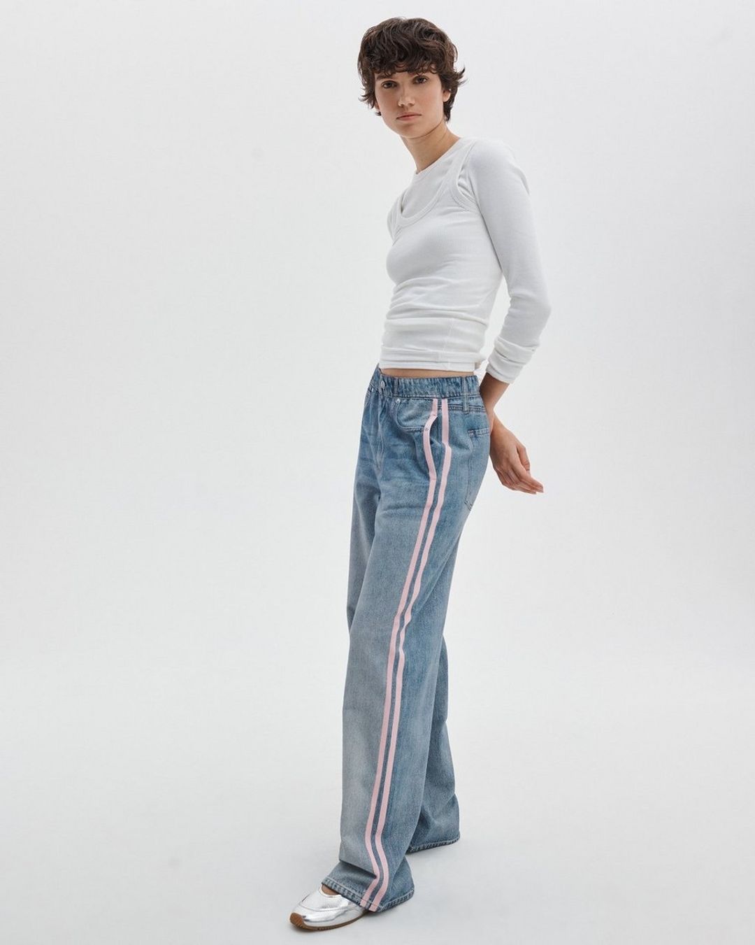 Miramar Sport Stripe Track Pants