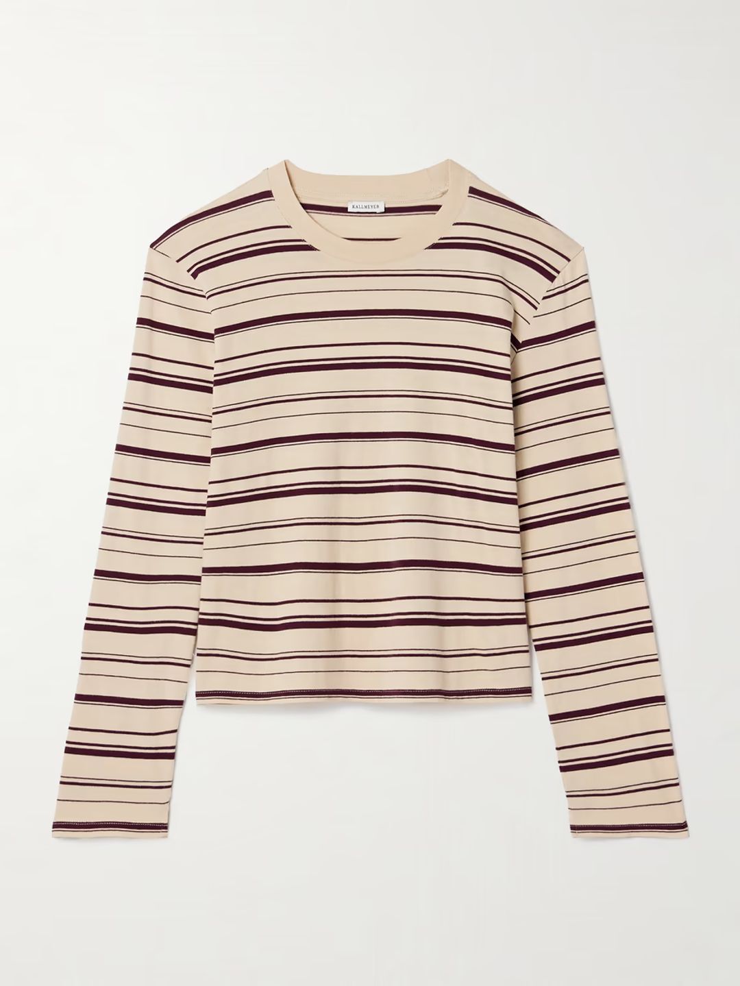 Wynn striped cotton-jersey T-shirt