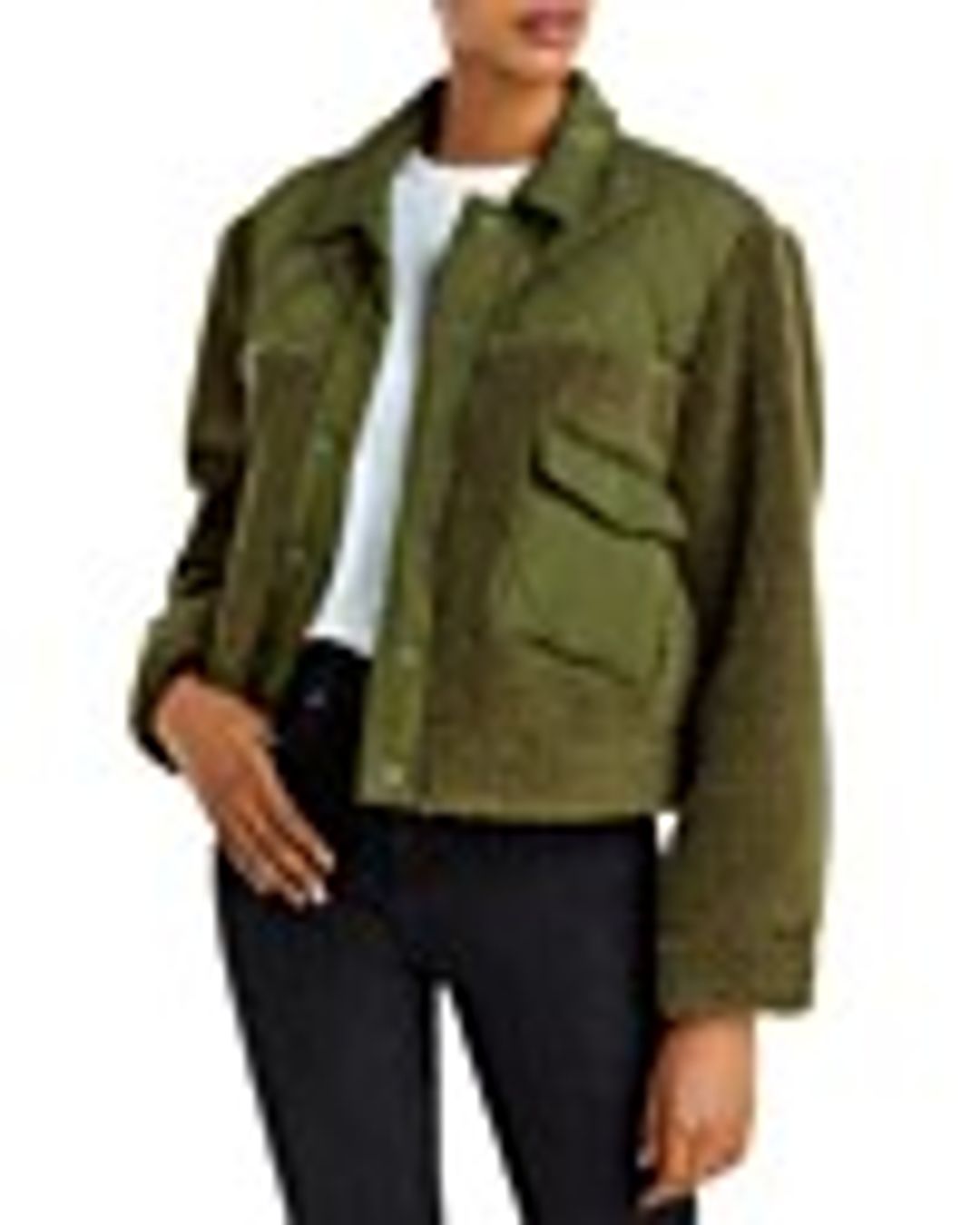 Peyton Mixed Media Jacket