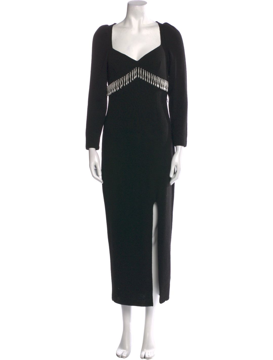 Saylor Square Neckline Long Dress