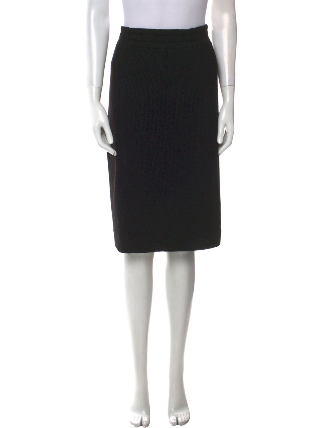 Vintage Knee-Length Skirt