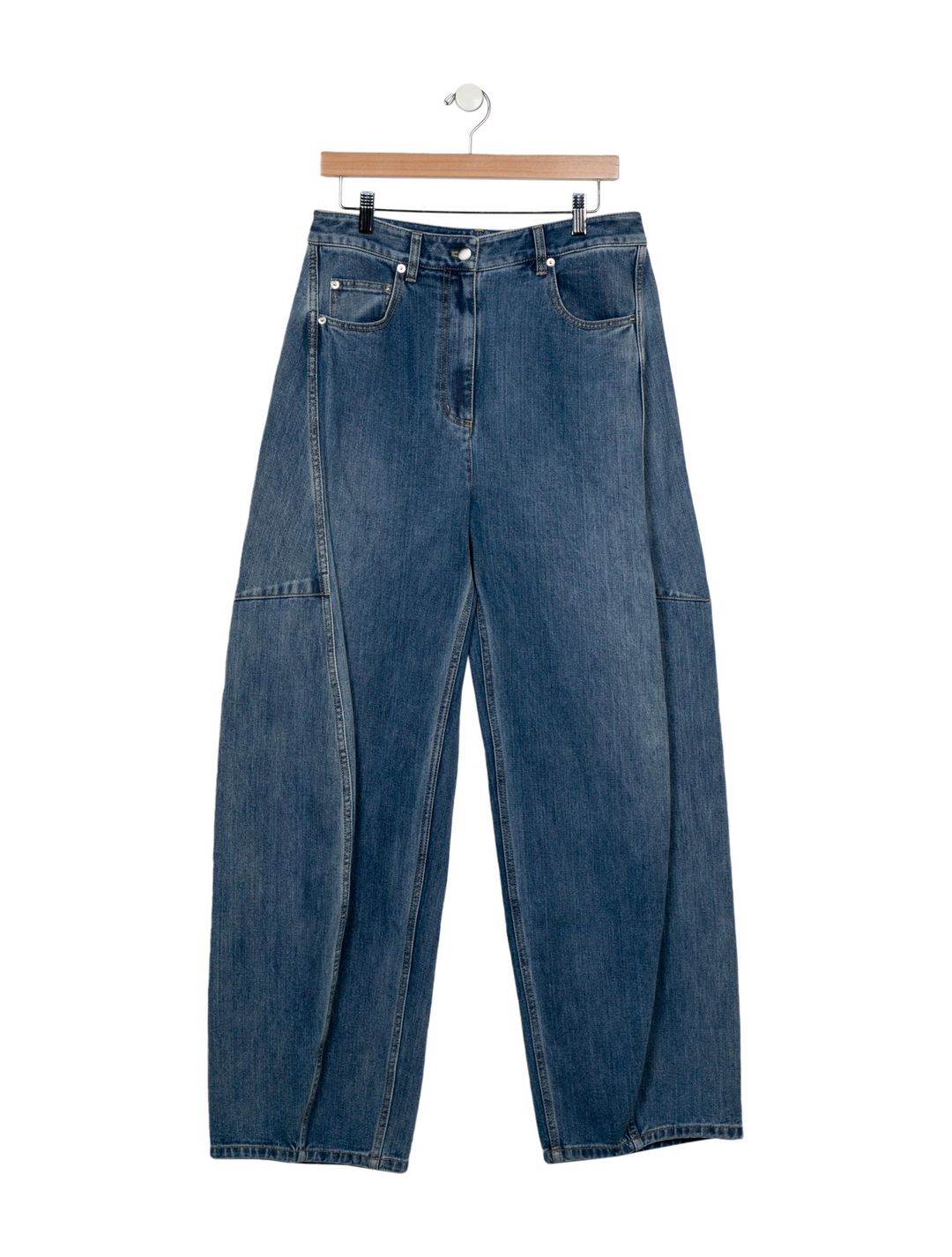 Tibi High-Rise Wide Leg Jeans w/ Tags