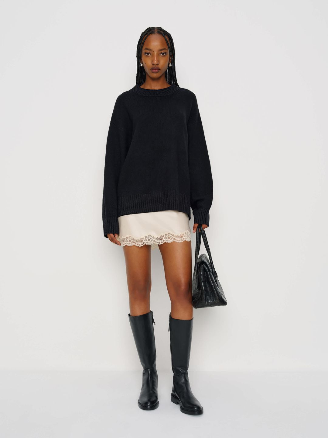 Cove Cashmere Oversized Crew #3