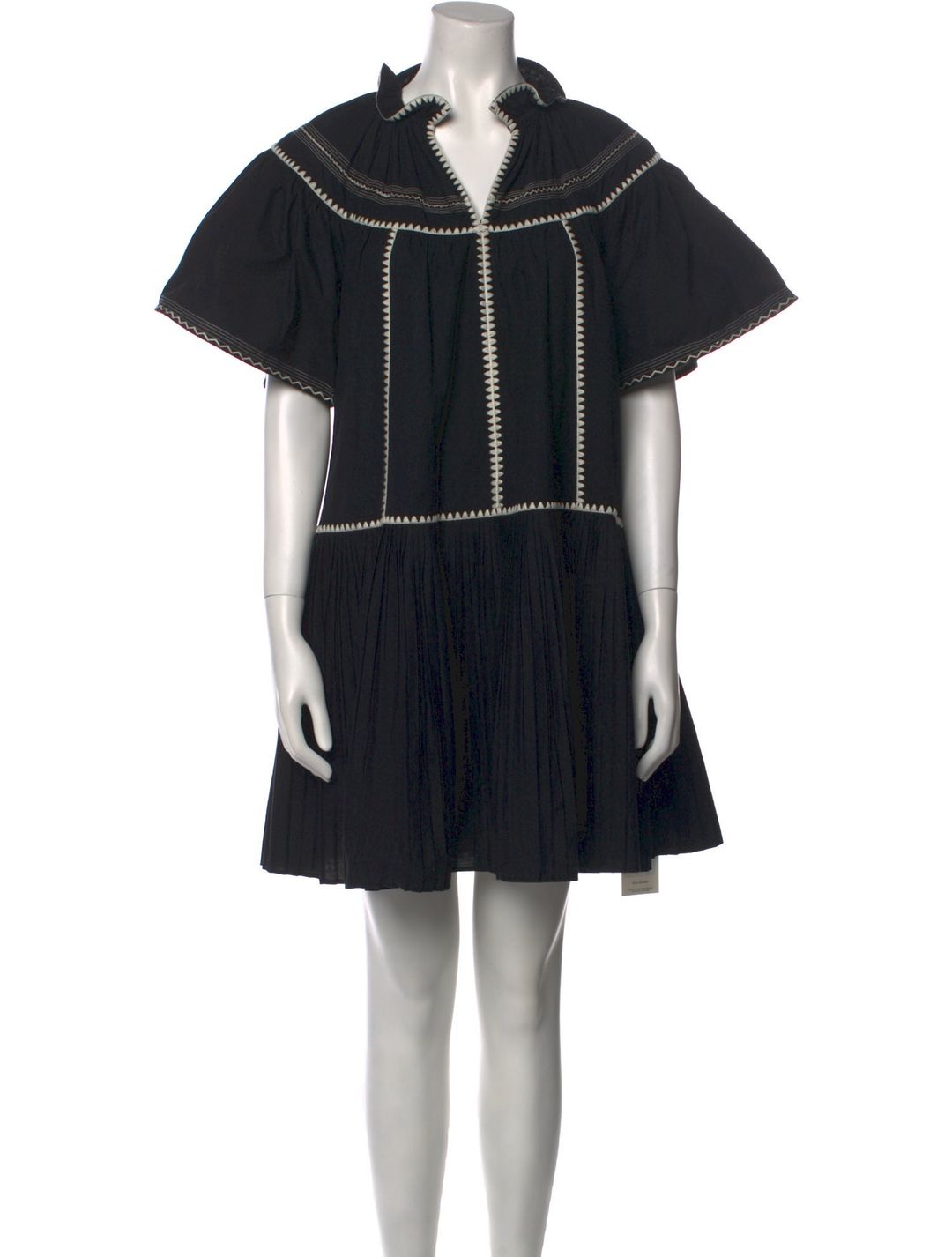 Ulla Johnson V-Neck Mini Dress