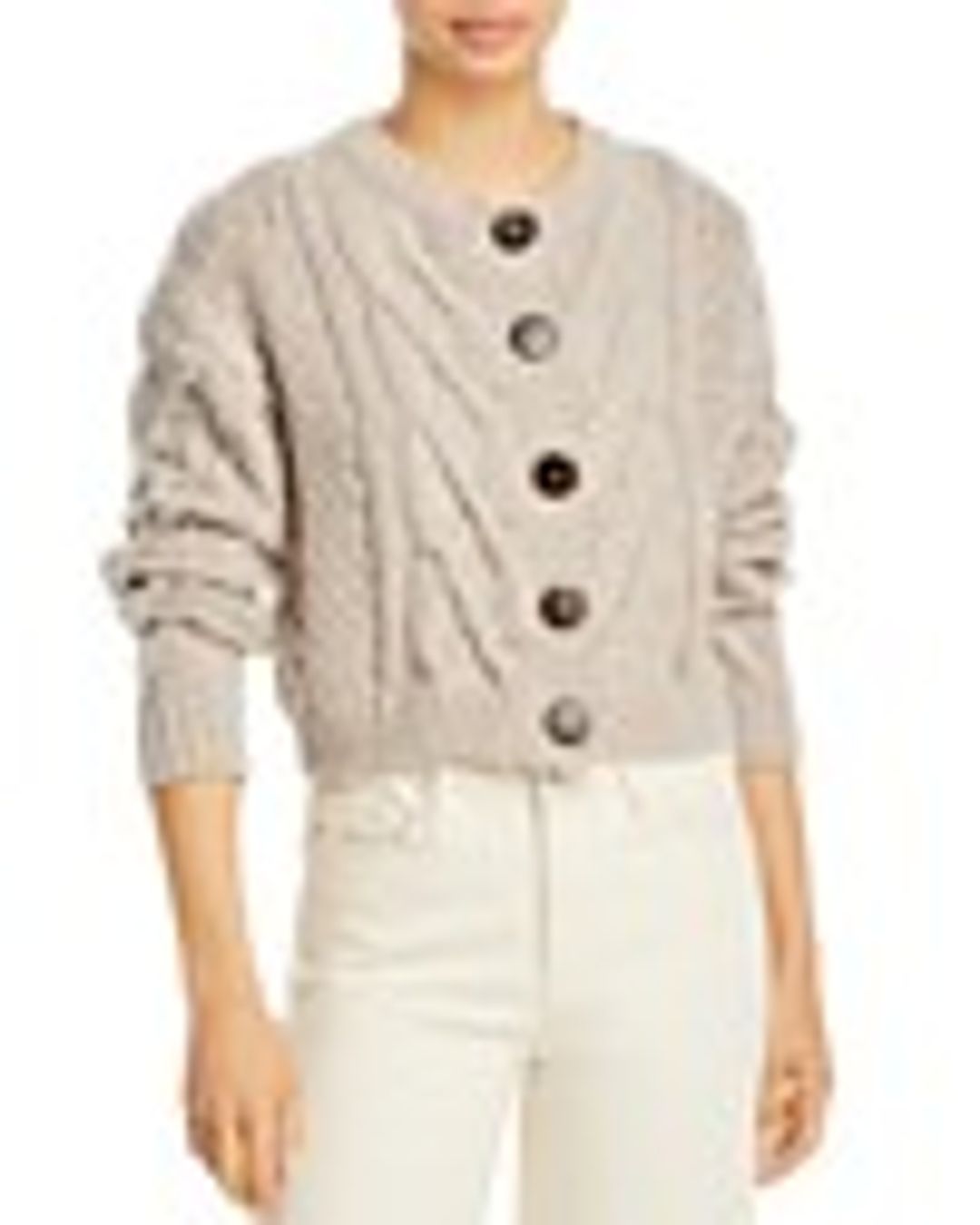 Bonfire Cotton Cropped Cardigan