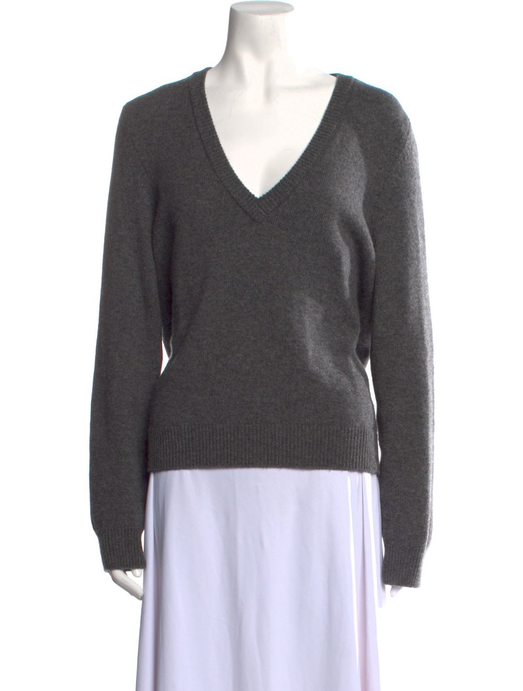 Celine Cashmere V-Neck Sweater