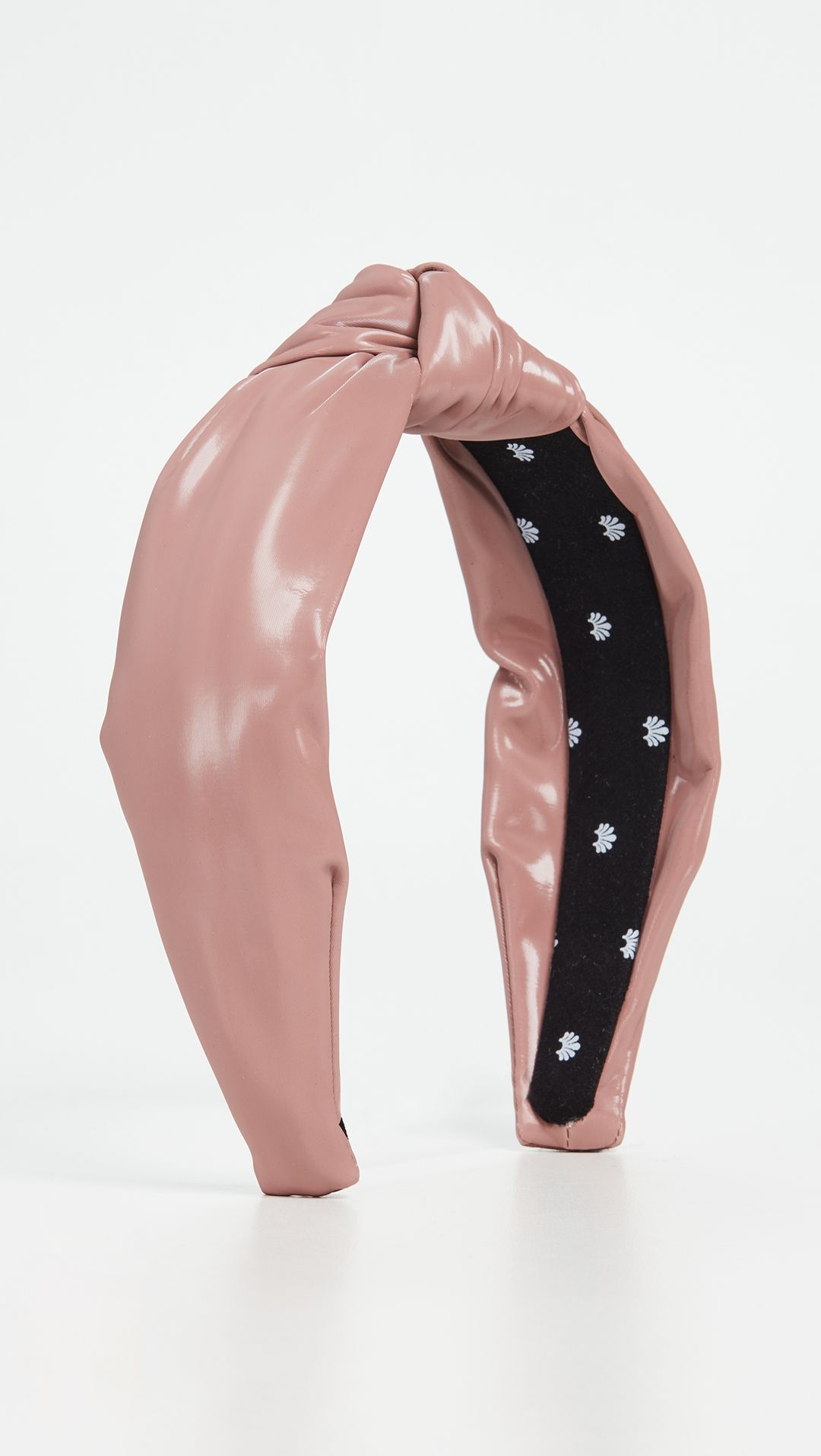 Faux Leather Knotted Headband