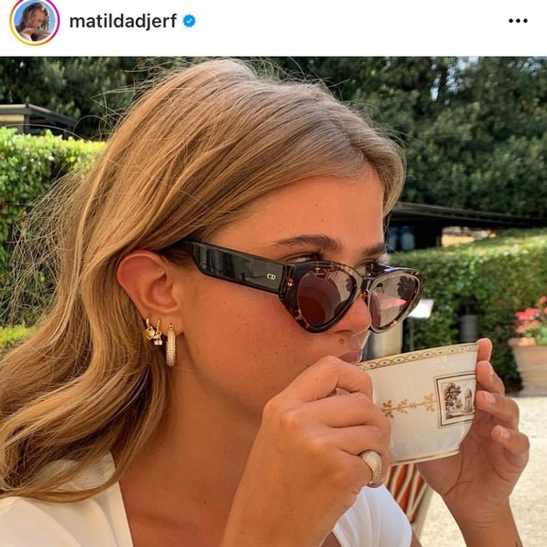 Dior spirit 2 sunglasses Matilda Djerf