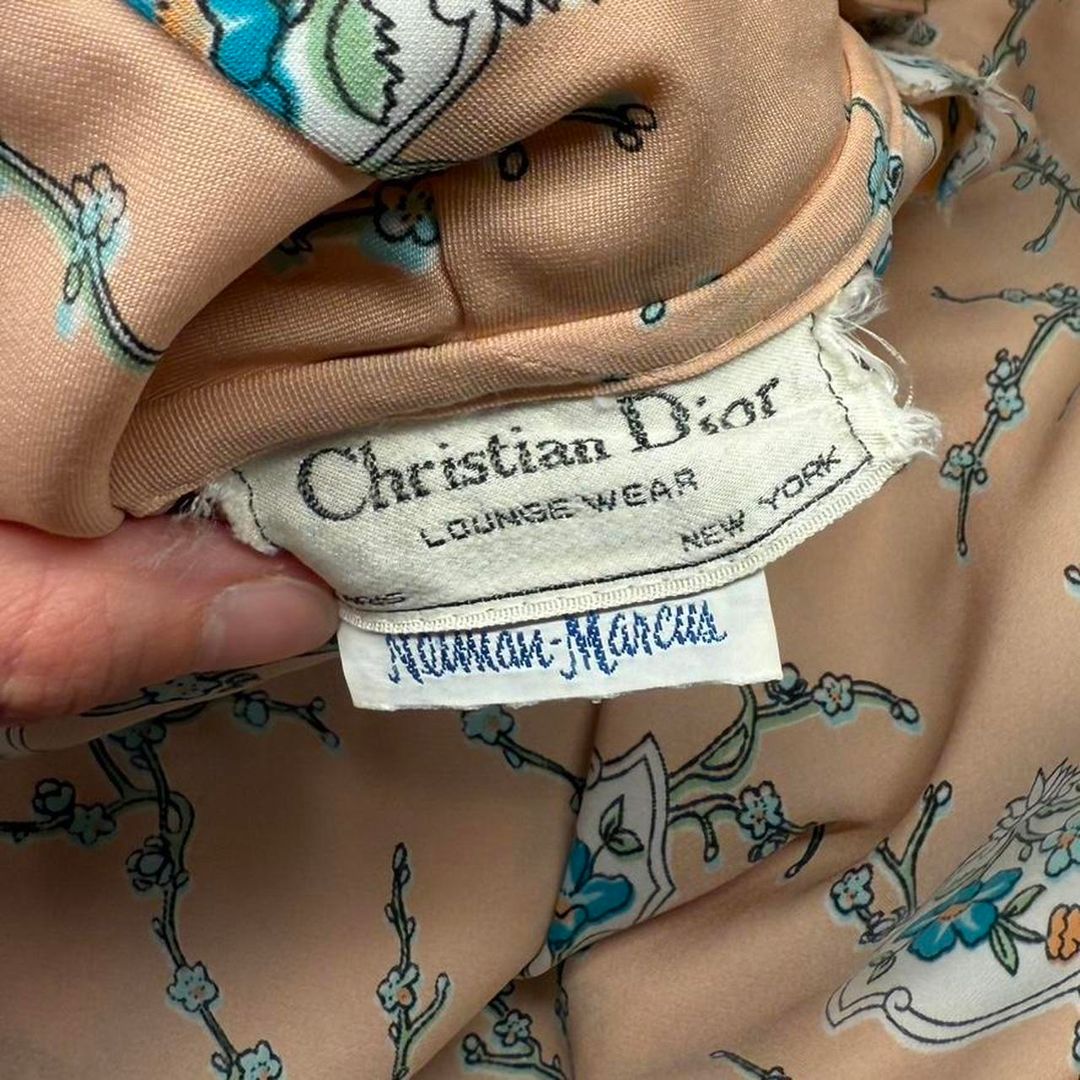 Vintage Dior x Neumann Marcus Robe