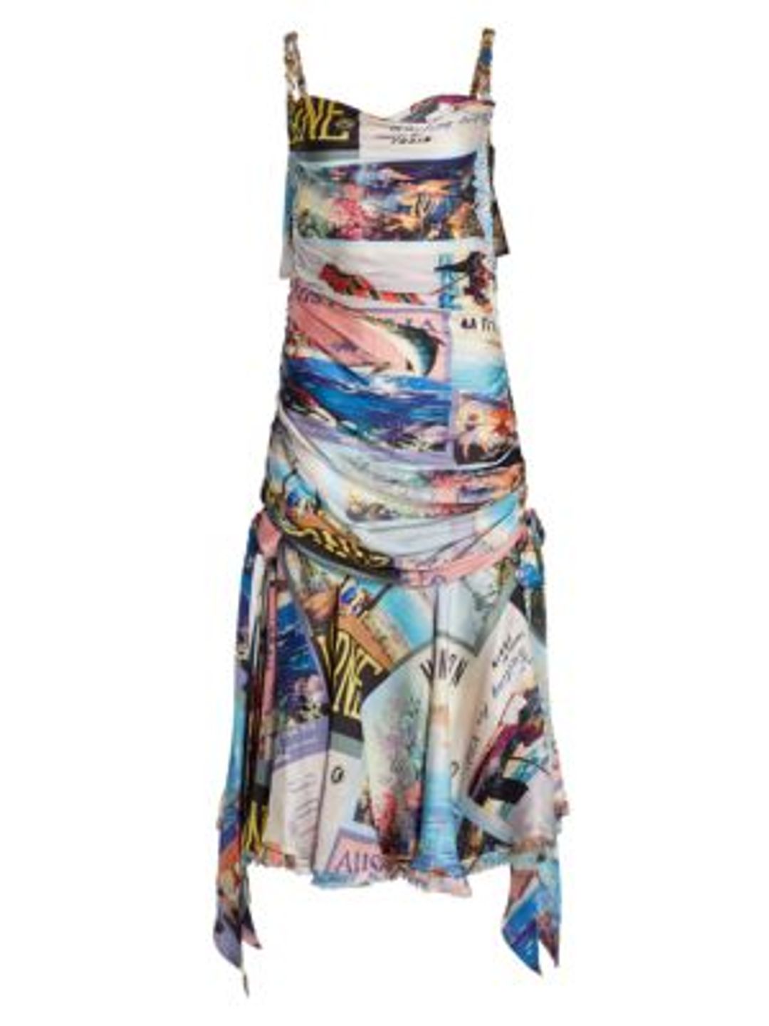 Silk Printed Midi Dress #3