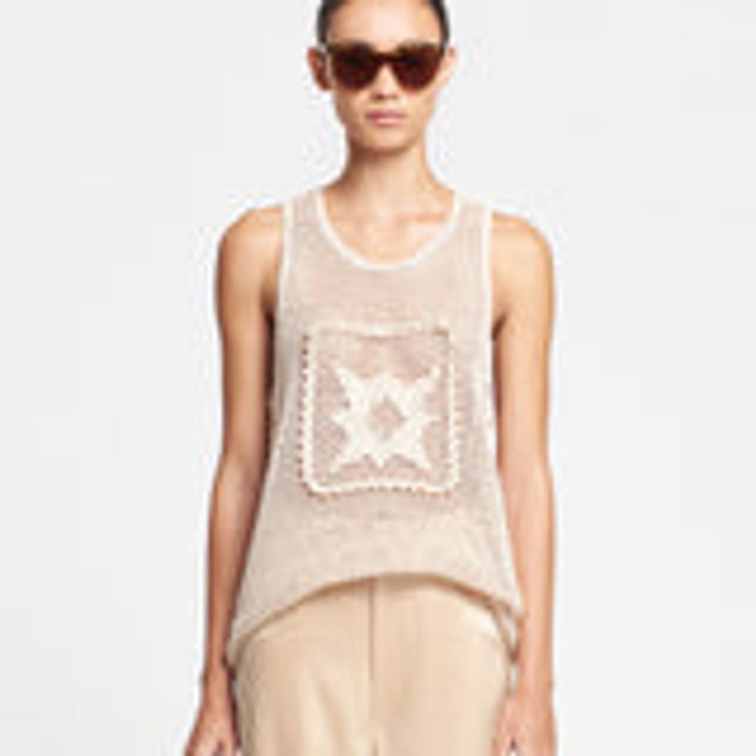 Nyam - Crochet Tank Top - Creme #2