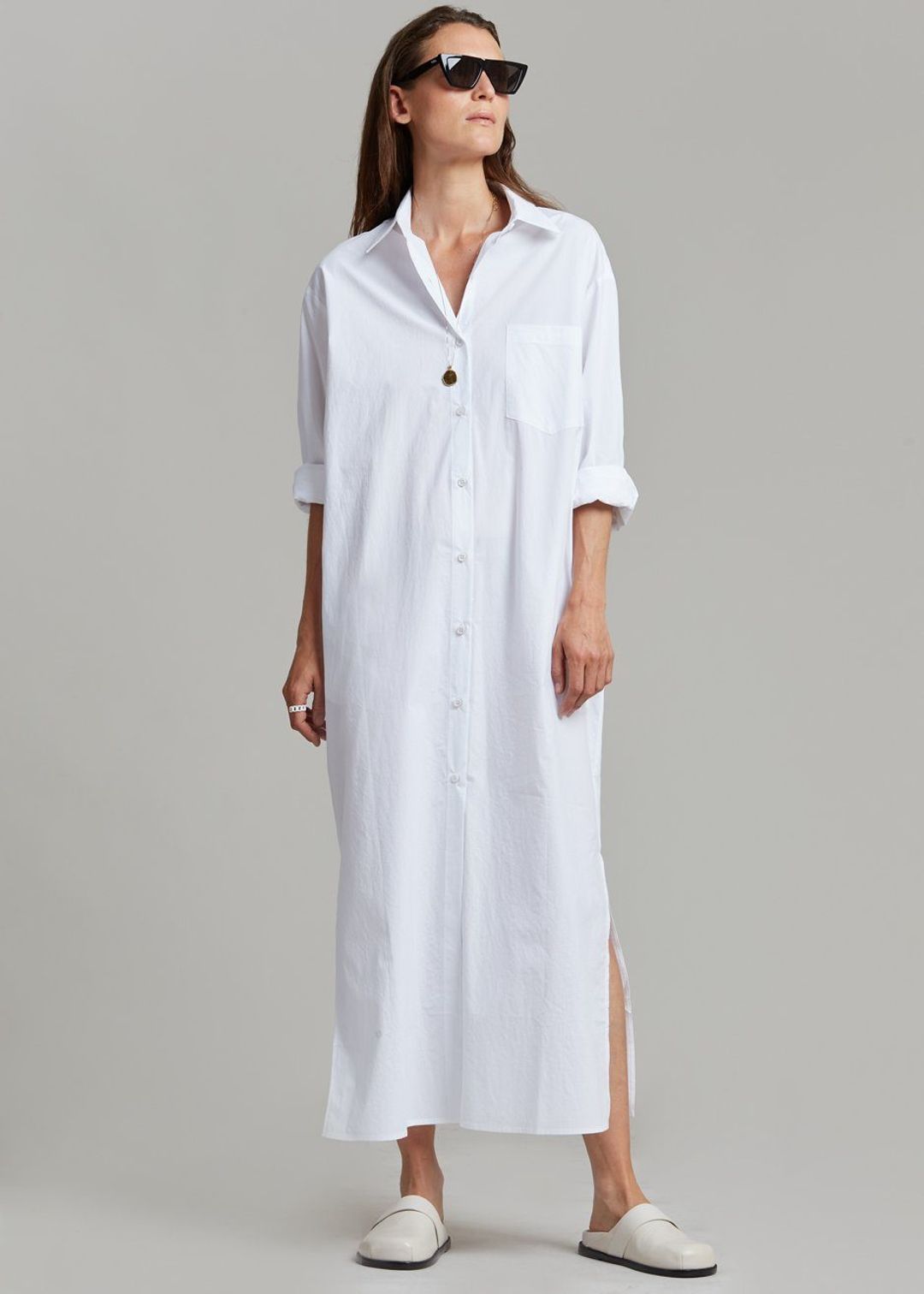 Organic Cotton Shirt Dress